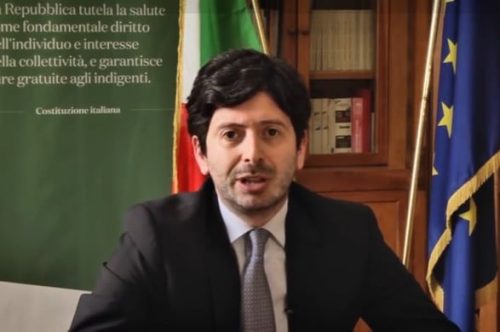 Report monitoraggio, Speranza: “Strumento fondamentale per la gestione della Fase 2”